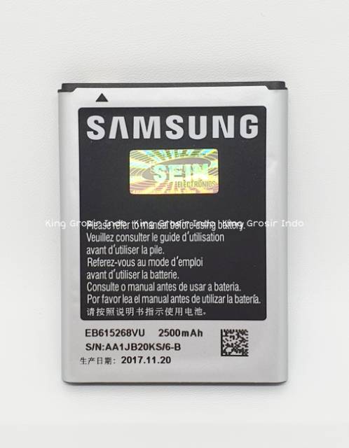 dc88 - Baterai Samsung Note Note1 I9220 N7000 Original 100% Battery Batre