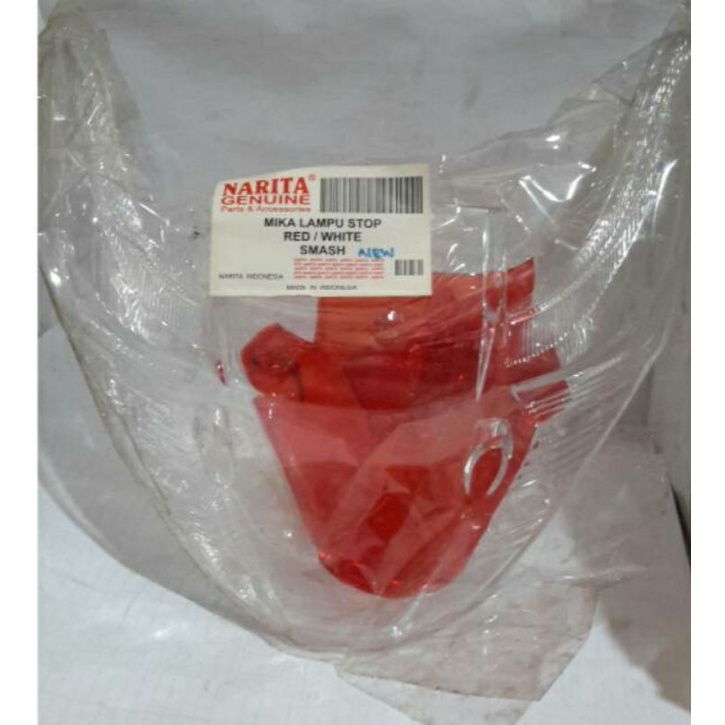 KACA MIKA LAMPU BELAKANG SMASH NEW 110 MERAH PUTIH