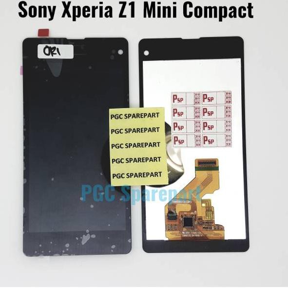 Original OEM LCD Touchscreen Fullset Sony Xperia Z1 Mini - Z1 Compact D5503 SO-02F Docomo PM-0610-BV