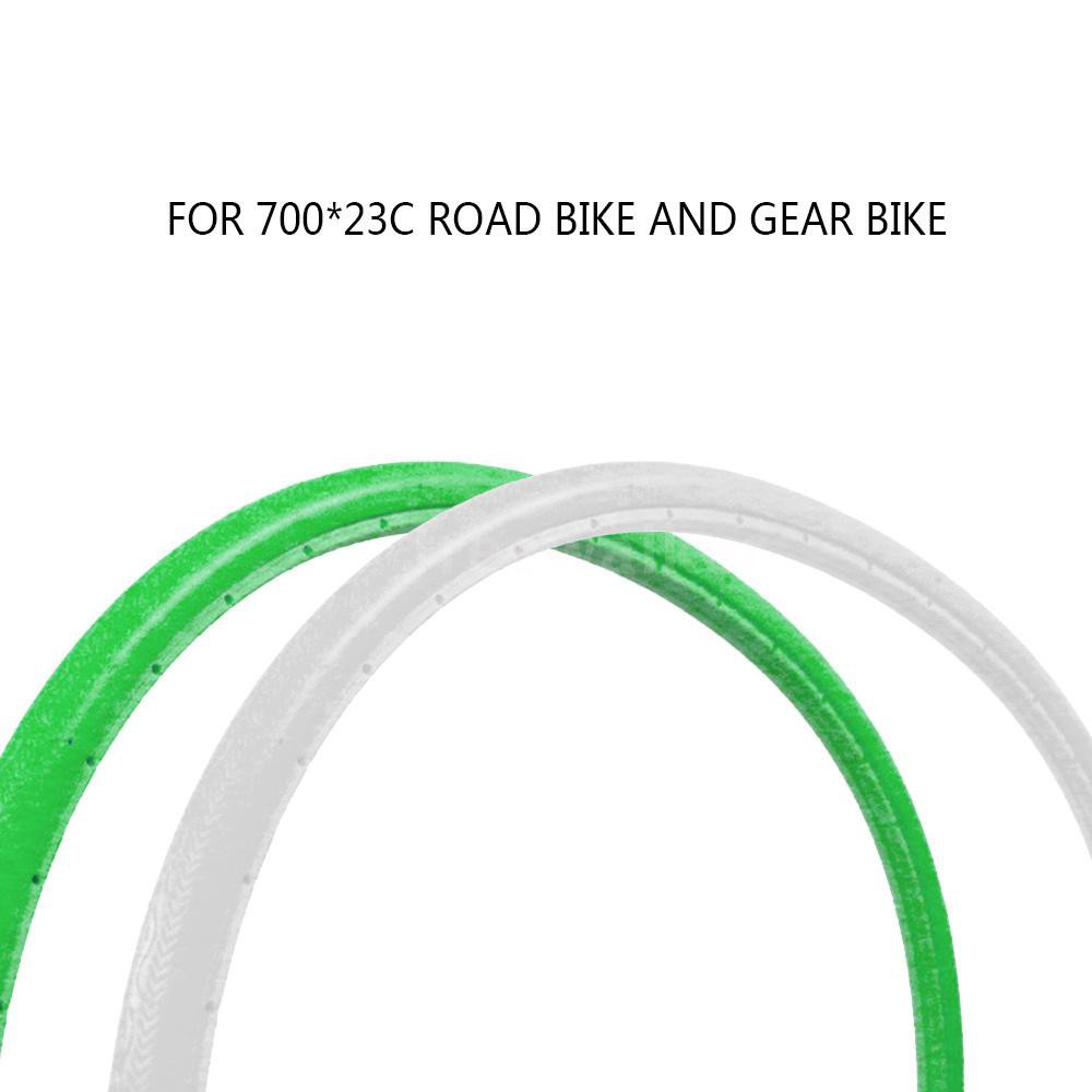 solid rubber road bike tires