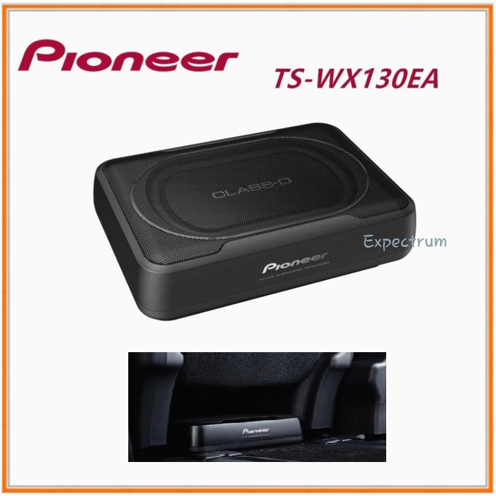 Pioneer TS-WX130EA / WX 130EA Subwoofer Aktif Bawah Kolong jok bangku