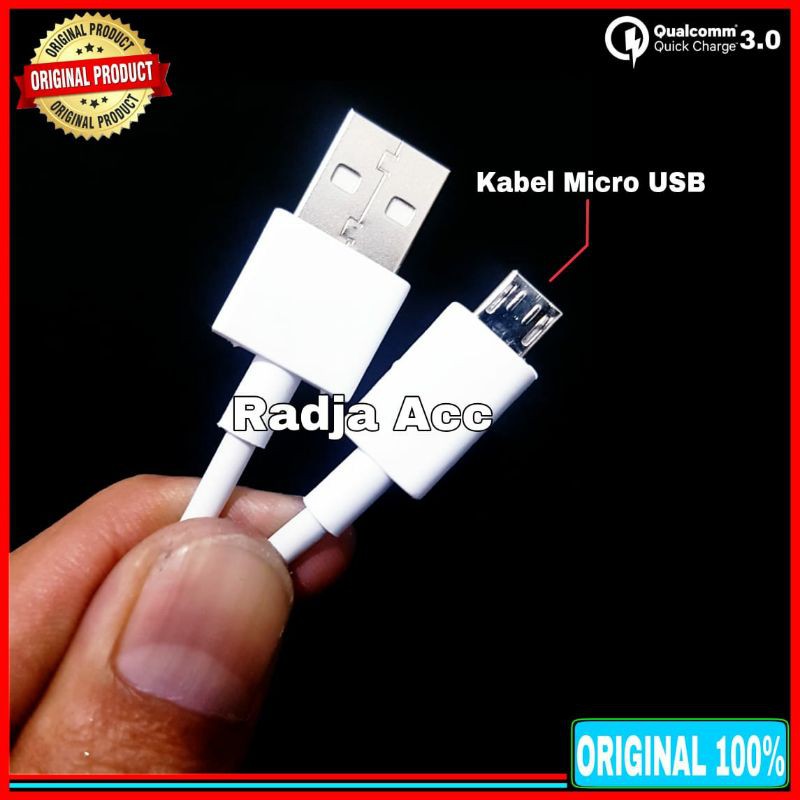 Charger Xiaomi Redmi Note 5 Note 5 Pro Original 100% Fast Charging Micro USB