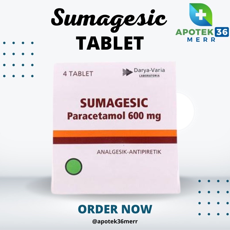 Sumagesic Tablet strip isi 4