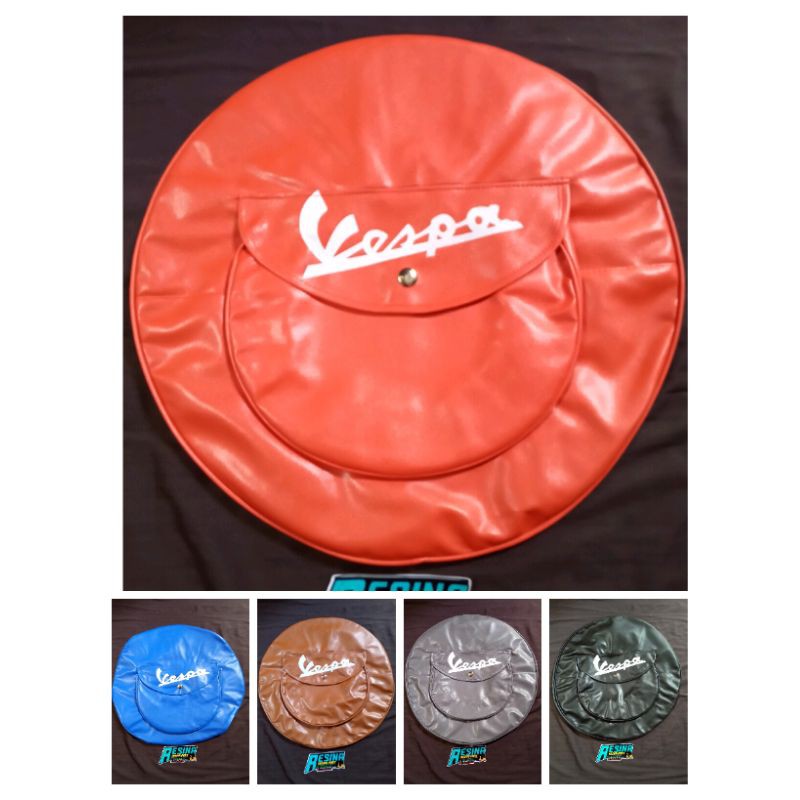 sarung cover ban vespa super sprint px ring 10 dan 8 bahan bagus