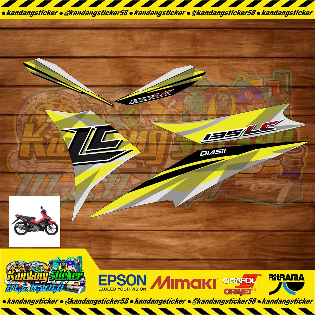 Striping LC135 Malaysia Jupiter MX 135