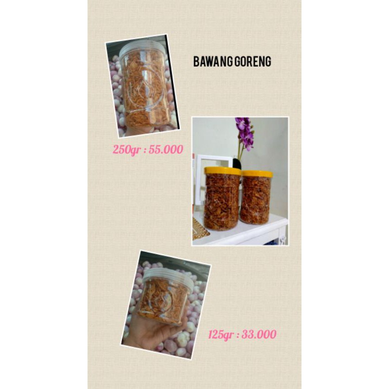 Bawang Goreng Renyah 125gr