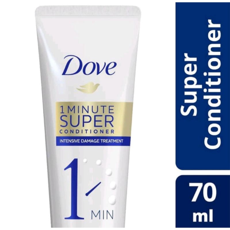 Dove conditioner hairfall treatment 70ml atau intensive damage treatment 70ml