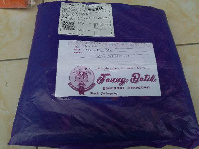 Sania Ruffle Batik Ori Gamis Balotelli Azzahra