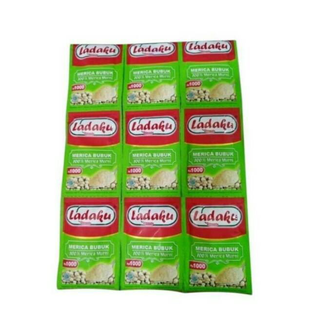 

Ladaku Bumbu Masak Merica Bubuk 12 Sachet