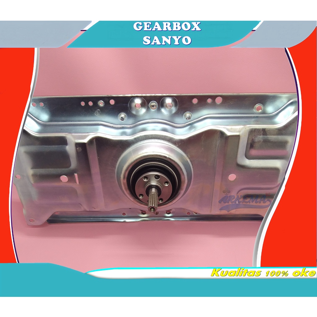 GEAR BOX MESIN CUCI SANYO SHARP | GIRBOX / GEARBOX / GERBOX 1 TABUNG TOP LOADING UMUM ORIGINAL