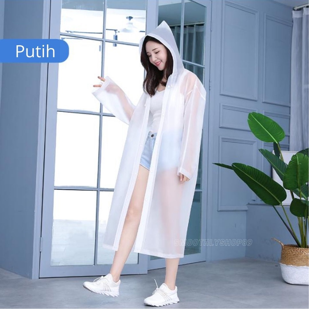 Jas Hujan Korea / Jas Hujan Fashionable Import / Jas Hujan Termurah &amp; Berkualitas - JU7