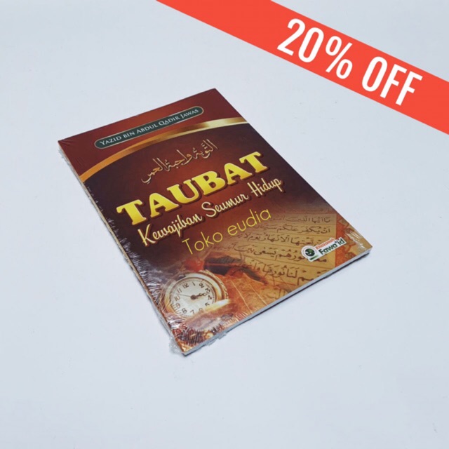 Taubat Kewajiban Seumur Hidup 20% OFF