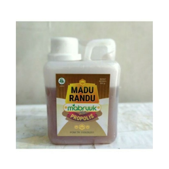 

Madu Randu Plus Propolis 0,5kg mabruuk 500gr