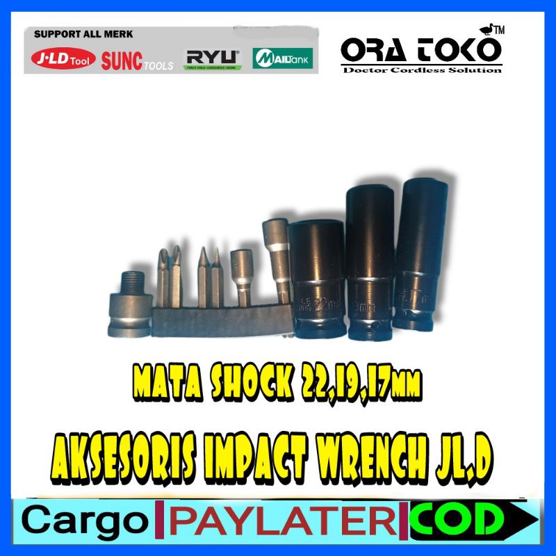 Aksesoris impact wrench untuk jld nagawa nrt pro