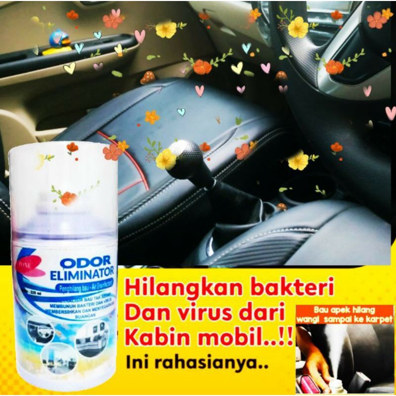 AC REFRESHER MOBIL / PENGHILANG BAU APEK/PEMBERSIH AC BELI 2 GRATIS ODOR