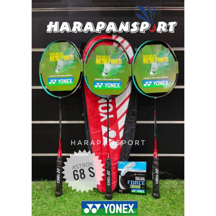 Dijual RAKET BADMINTON YONEX ASTROX 68S 68 S ORIGINAL 100% terbaik