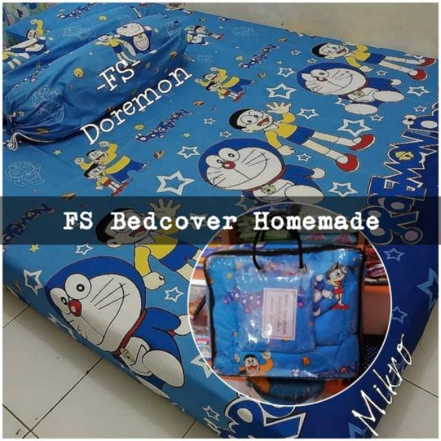 Bedcover premium set homemade grosir uk 180 anak dewasa