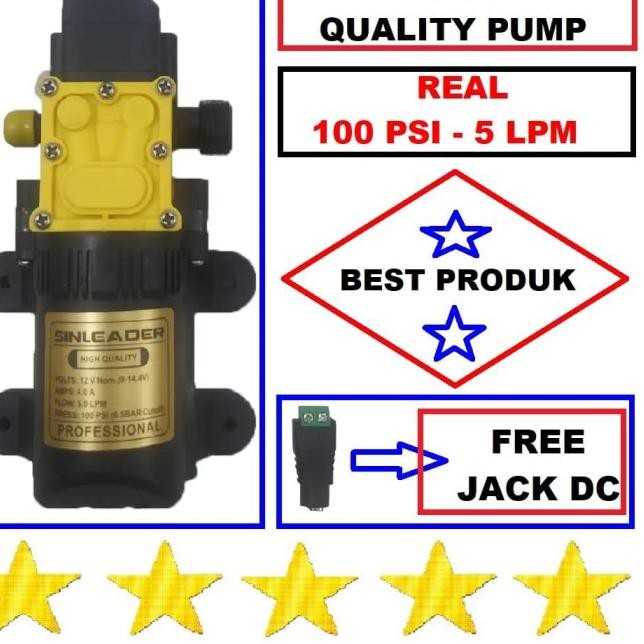 -➝ POMPA DC 12V SINGLE PUMP DC AIR CUCI MOTOR STEAM MISTING JET CLEANER (Ready stock)