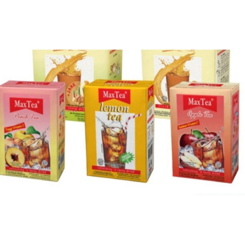 

Maxtea Lemon apple peach (isi 10 sachet)