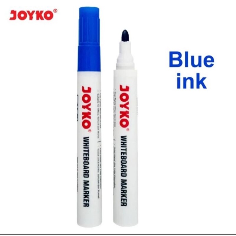 Spidol Whiteboard Marker Joyko Spidol Papan Hitam dan Putih