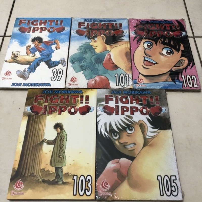 buku komik fight ippo satuan volume kecil