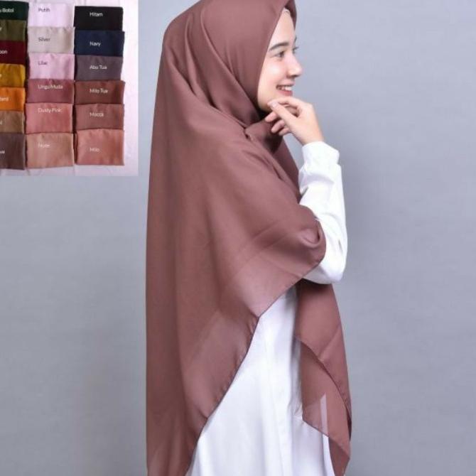 jogja Jumbo Hijab segiempat Grosir Segi syari syari empat Jilbab