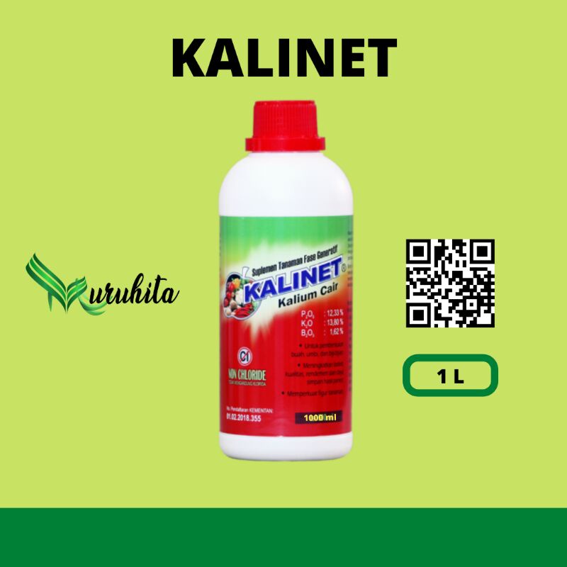 KALINET 1 L Nutrisi Bunga dan Buah (Kalium, Phospat dan Boron)