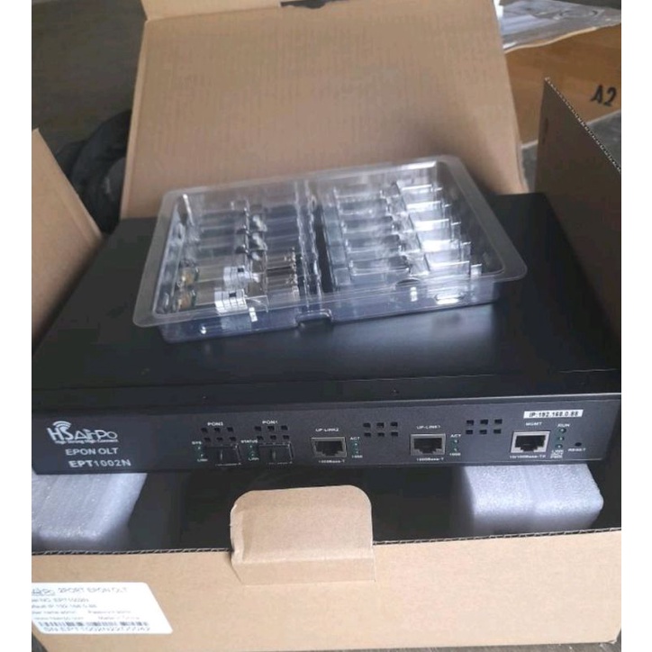OLT HSAIRPO EPON 2PON with 2 PX20xxx