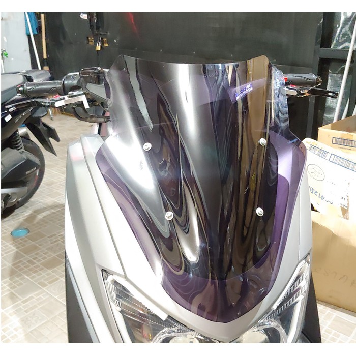 Visor Nmax Replika Sectbill Kaca Tebal Tinggi 45 Cm