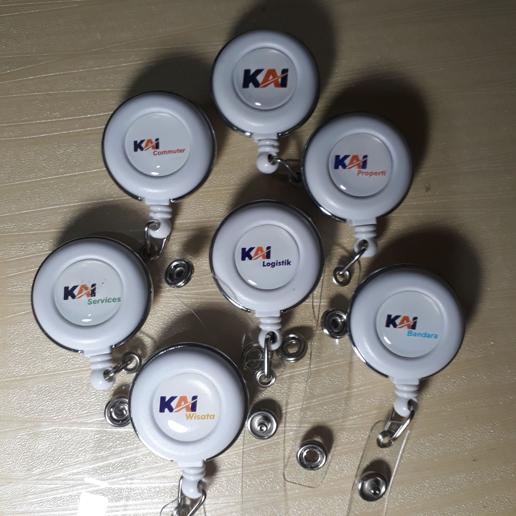 

YOYO PUTAR STAINLESS ID CARD -LOGO PT KAI (Terbaru-Terlengkap)