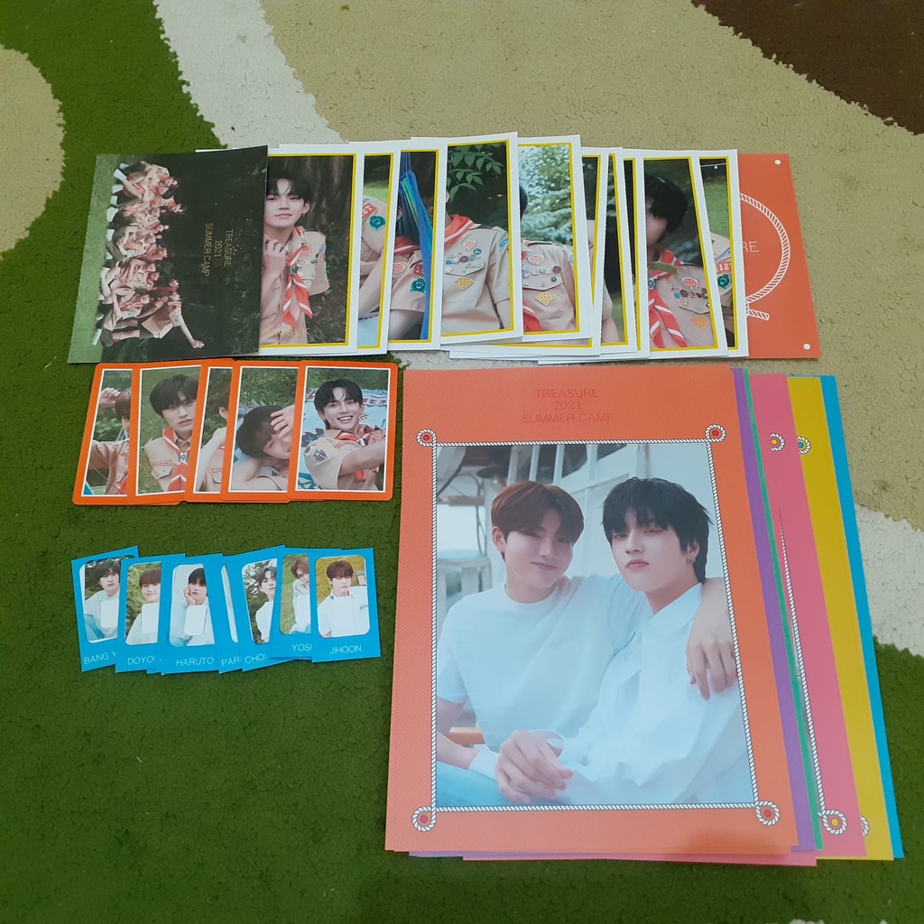 [DAPAT 2 LARGE PC] SHARING SUMMERCAMP TREASURE 2021 LARGE PC SET JAESAHI JAESUK DOSHIHO YOSHIDAM IKS