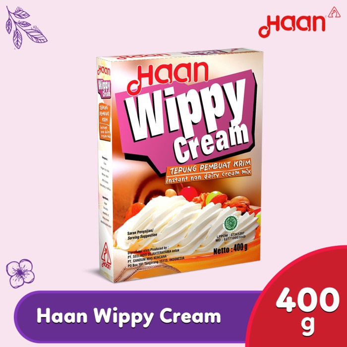 

HAAN WIPPY CREAM 400G