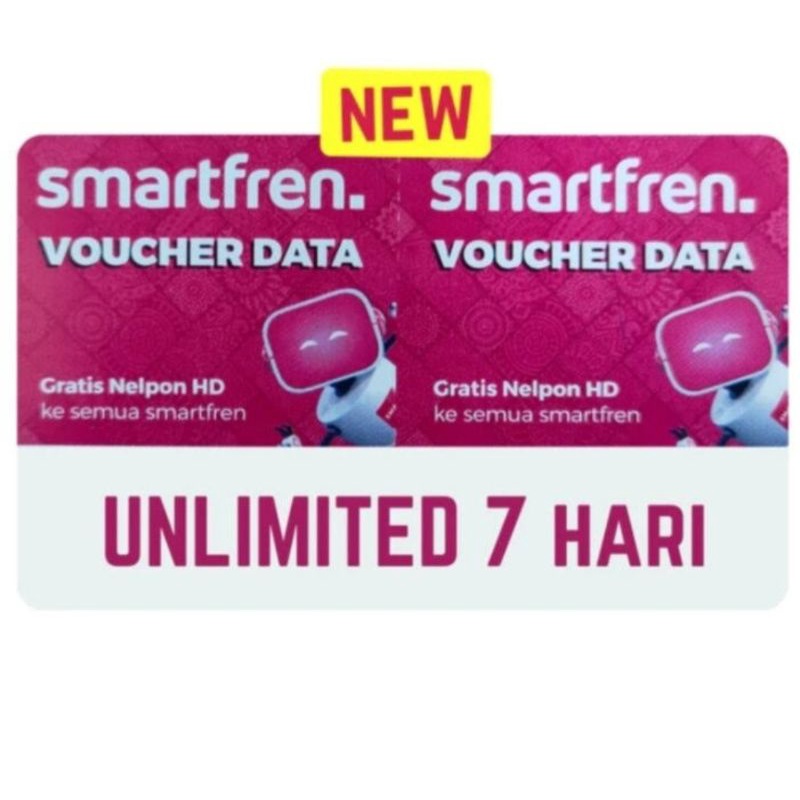 Voucher smartfren unlimited 7hari