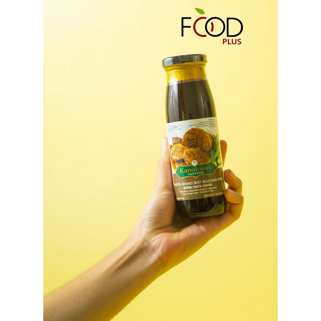 

Kanokwan Bumbu Pasta Daging (Oriental Braised Beef Seasoning Paste) 200 gr