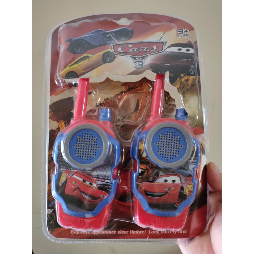 Mainan Walkie Talkie Super Hero