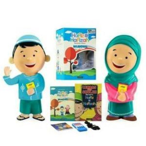Promo boneka hafiz hafizah al qolam bilingual Murah