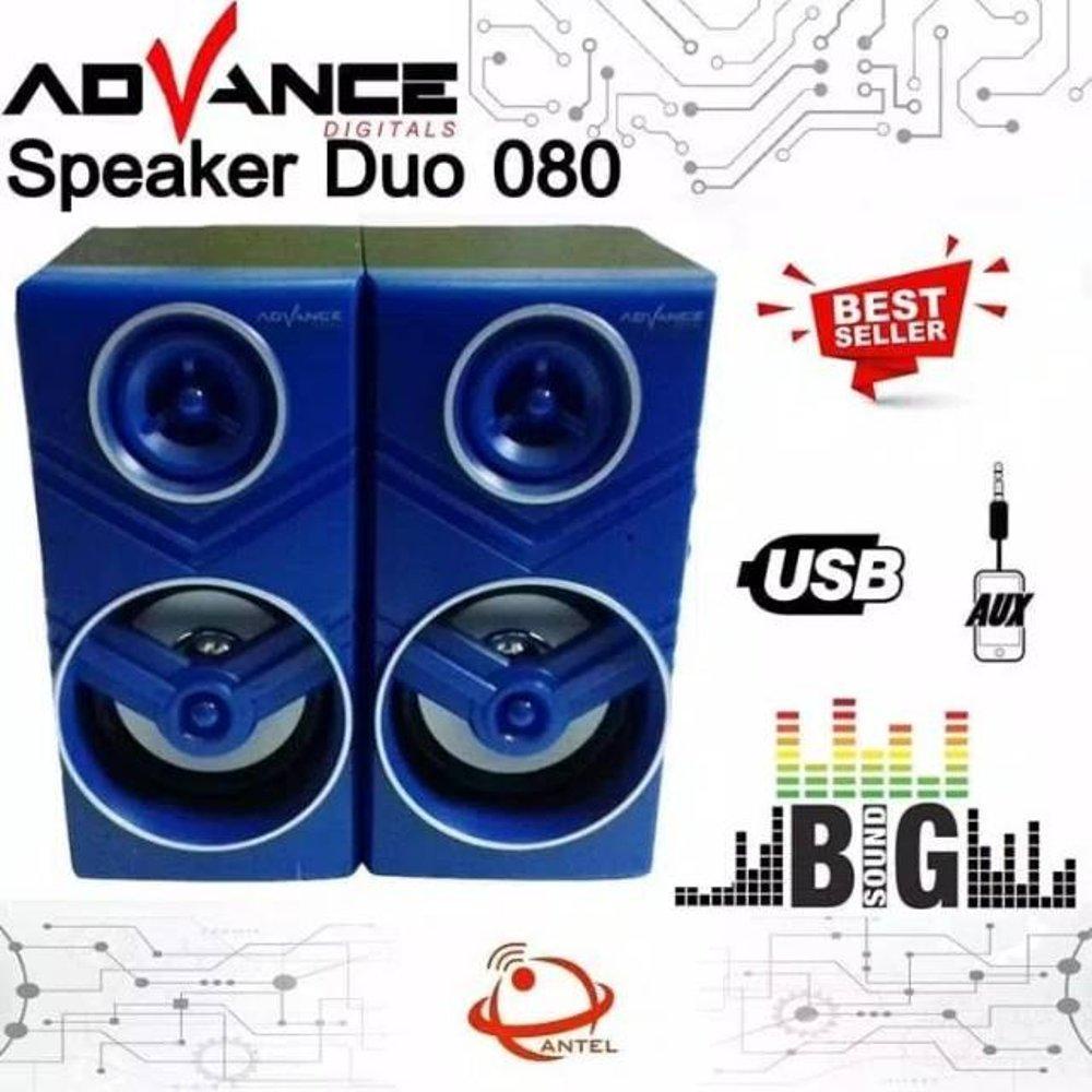 [DEASHOP] SPEAKER DUO 80 - MULTIMEDIA SPEAKER PC NOTEBOOK LAPTOP - EXTRA POWER SOUND DUO 080 | Garansi Resmi