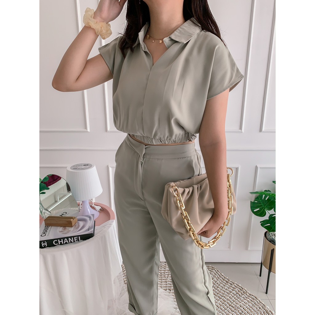 Sweet Berry - Megumi Set (Baju Set Celana Panjang)-5