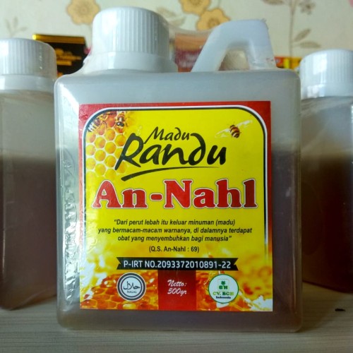 

Madu Randu An-Nahl Asli 500gr murni asli