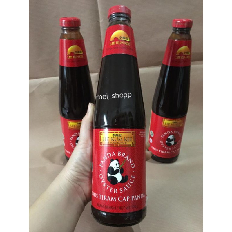

LEE KUM KEE 770 GRAM OYSTER SAUCE PANDA BRAND ORIGINAL MALAYSIA