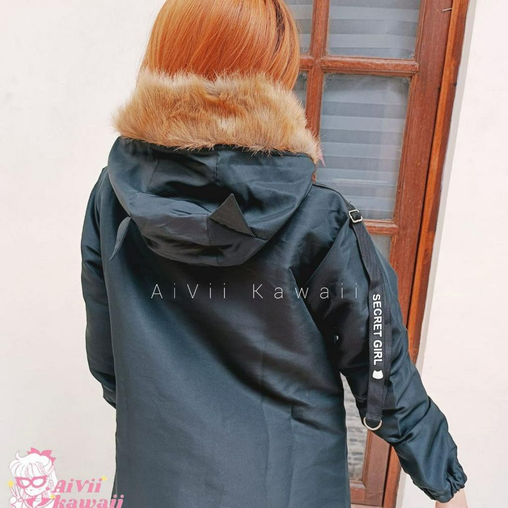 【AiVii】JAKET PARKA KAWAII SECRET NEKO