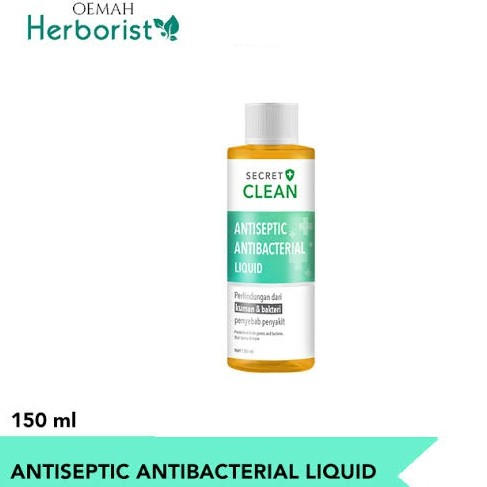 Secret Clean Antiseptic Antibacterial Liquid 150ml