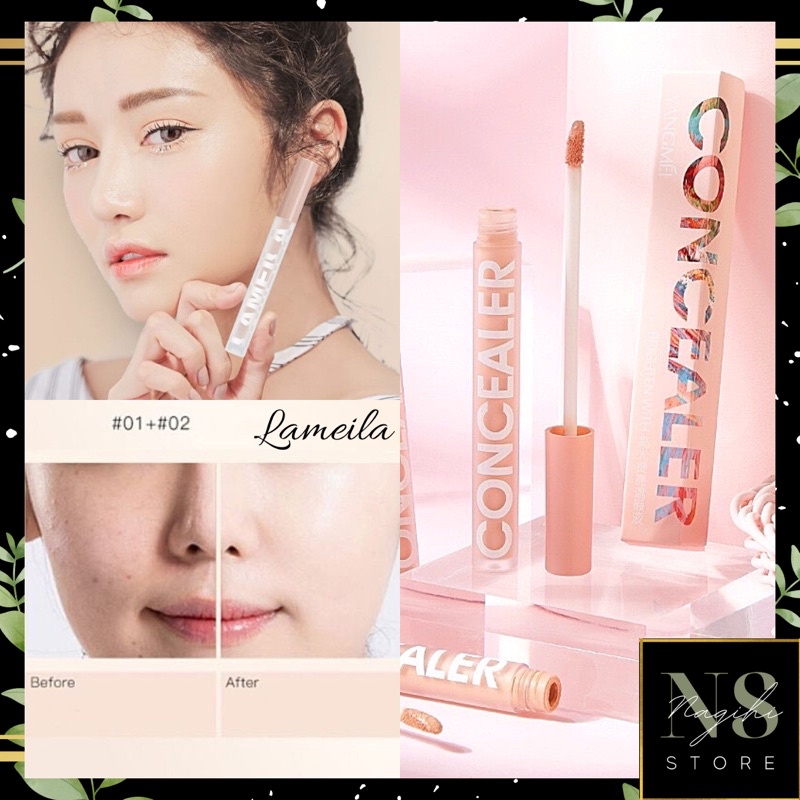 ✨NAGIHI✨ LAMEILA Liquid Concealer Full Cover Makeup