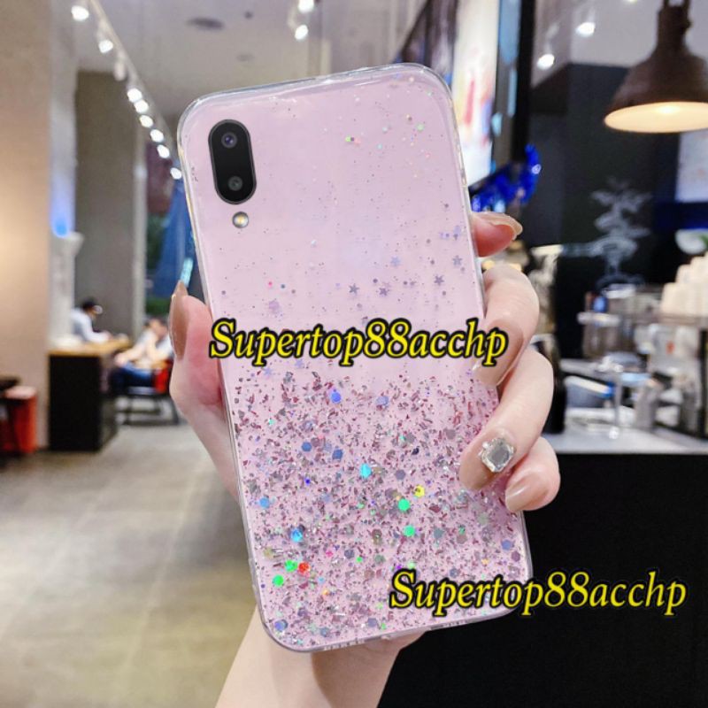 Samsung Galaxy A02 M02 2021 Casing Soft Case Tpu Bahan Premium Glitter Glossy