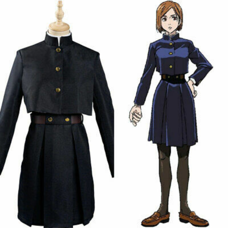 [COSTUME] Jujutsu Kaisen Kugisaki Nobara Uniform school seragam kostum cosplay