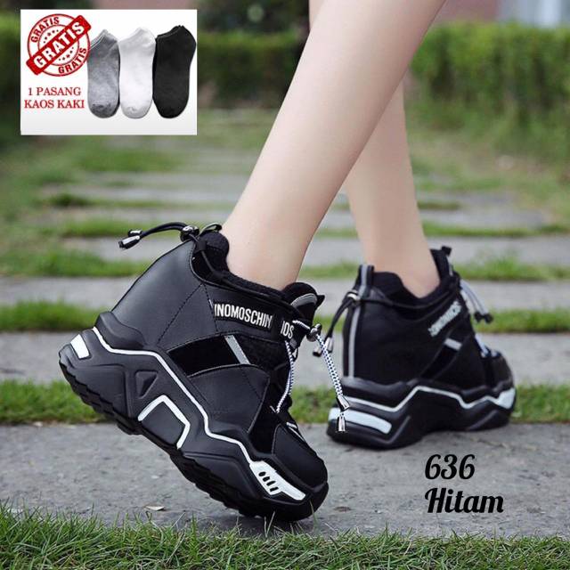 Sepatu Wedges Korea #636