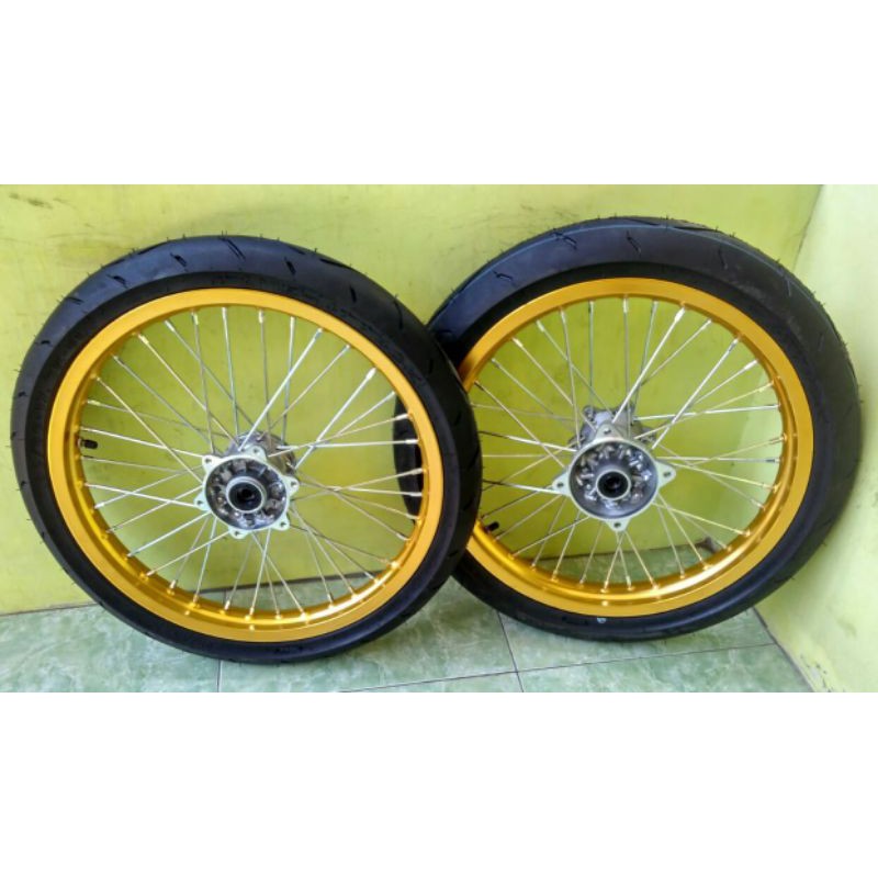 ban set velg set roda set klx semi cacing