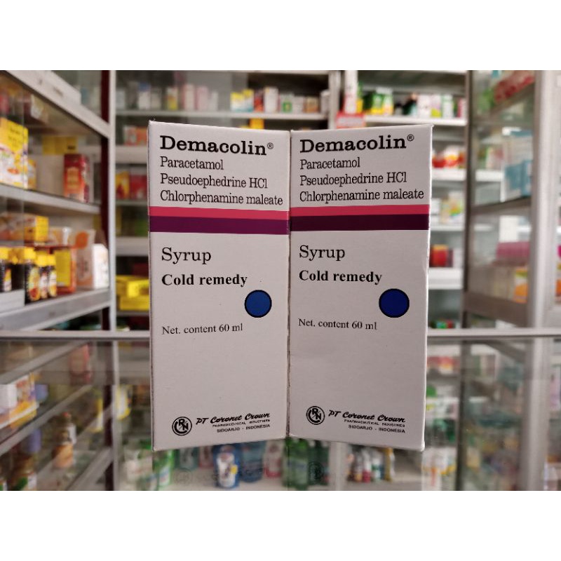 Jual Demacolin Sirup 60ml | Obat Demam & Pilek | Shopee Indonesia