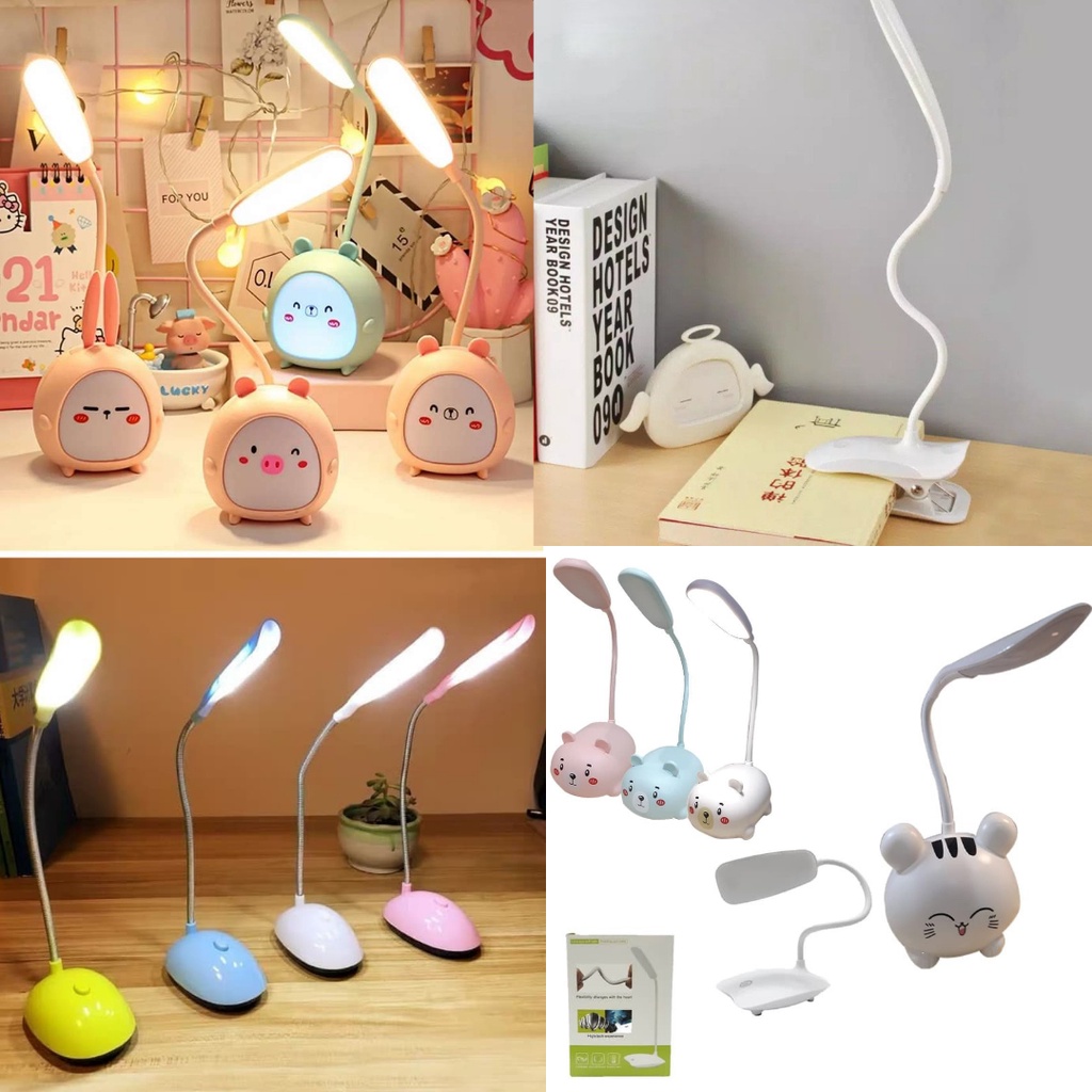 Trend-Lampu Belajar Portable / Lampu Meja Karakter / Lampu Meja Boneka / Lampu meja belajar