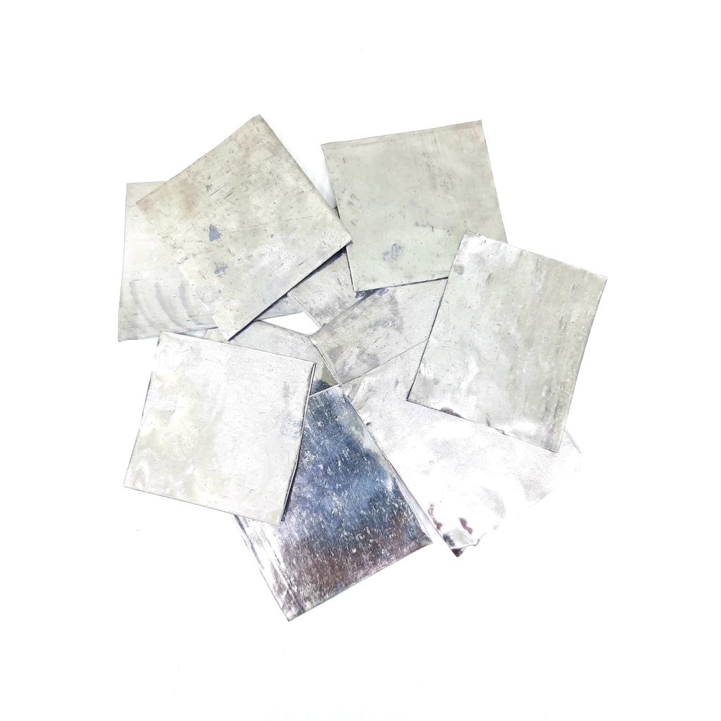 Aksesoris Pancing Pemberat Timah Daun Lempeng potongan Kecil